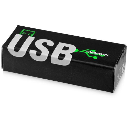 Флеш-карта Rotate Metallic USB 2.0 на 4 Gb; - купить именные сувениры в Воронеже