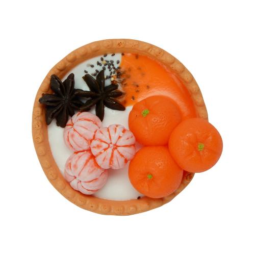 Мыло ручной работы Тарталетка с мандаринами; - купить необычные сувениры в Воронеже