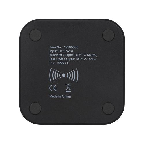 Беспроводное зарядное устройство-хаб Ozone; - купить подарки с логотипом в Воронеже