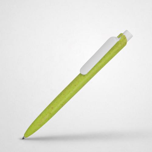 Ручка шариковая ECO W, зеленое яблоко