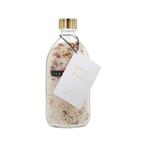 Соль для ванной Wellmark Just Relax объемом 500 мл с ароматом роз - прозрачный; - купить именные сувениры в Воронеже