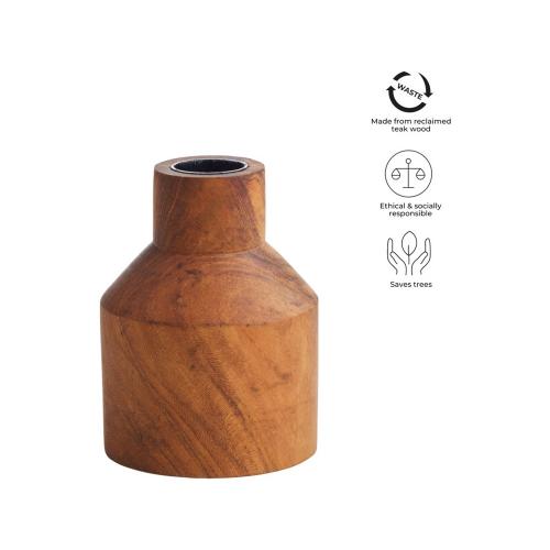 Orginal Home подсвечник столовой свечи - M - Дерево; - купить необычные подарки в Воронеже