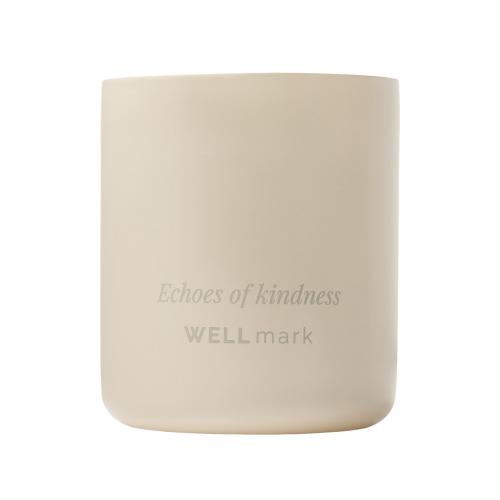 Ароматическая свеча Wellmark Echoes of Kindness- Ecru бежевый; - купить необычные подарки в Воронеже