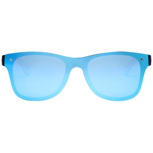 Солнцезащитные очки Tan с бамбуковыми дужками - Cиний; - купить необычные подарки в Воронеже