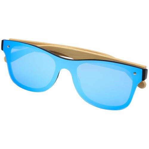 Солнцезащитные очки Tan с бамбуковыми дужками - Cиний; - купить необычные сувениры в Воронеже