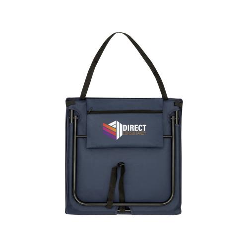 Пляжный шезлонг Serene - Cиний; - купить подарки с логотипом в Воронеже