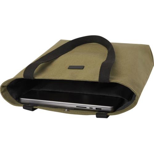 Универсальная эко-сумка Joey из холста, объемом 14 л; - купить подарки с логотипом в Воронеже