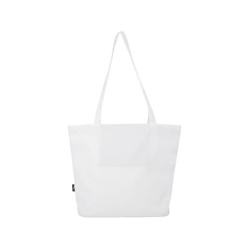 Panama эко-сумка на молнии из переработанных материалов по стандарту GRS объемом 20 л - Белый; - купить необычные сувениры в Воронеже