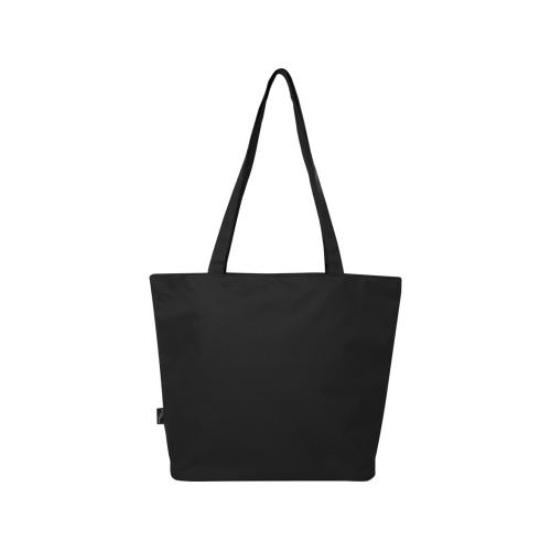 Panama эко-сумка на молнии из переработанных материалов по стандарту GRS объемом 20 л - Черный; - купить необычные сувениры в Воронеже