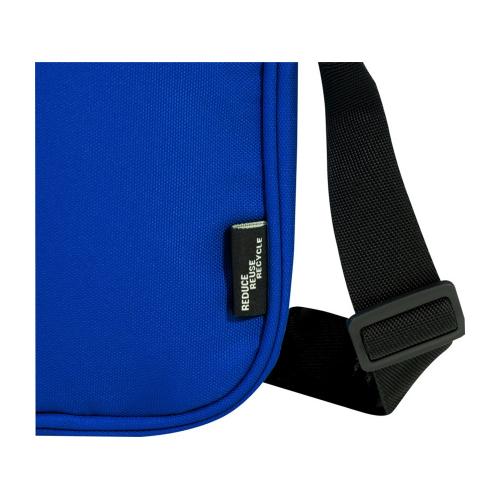 Byron сумка через плечо из переработанных материалов по стандарту GRS объемом 2 л - Ярко-синий; - купить именные сувениры в Воронеже