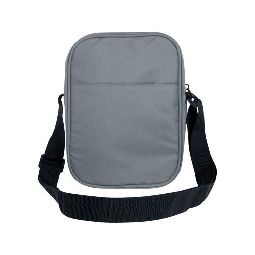 Byron сумка через плечо из переработанных материалов по стандарту GRS объемом 2 л - Серый; - купить необычные сувениры в Воронеже