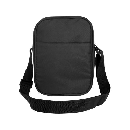 Byron сумка через плечо из переработанных материалов по стандарту GRS объемом 2 л - Черный; - купить необычные сувениры в Воронеже