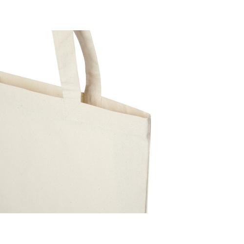 Orissa эко-сумка из органического материала GOTS с широким дном, 180 г/м²; - купить подарки с логотипом в Воронеже