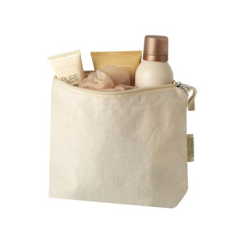 Orissa косметичка из органического материала GOTS 180 г/м²; - купить именные сувениры в Воронеже