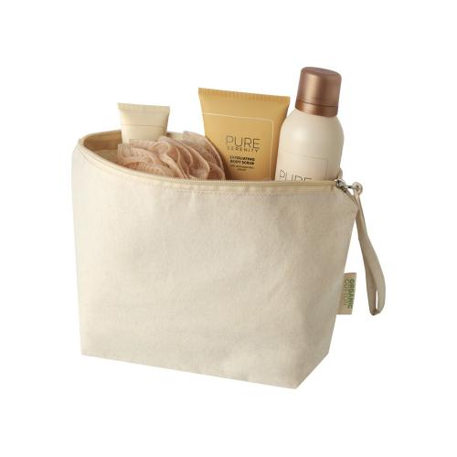 Orissa большая сумка для аксессуаров из органического материала GOTS, 180 г/м²; - купить именные сувениры в Воронеже