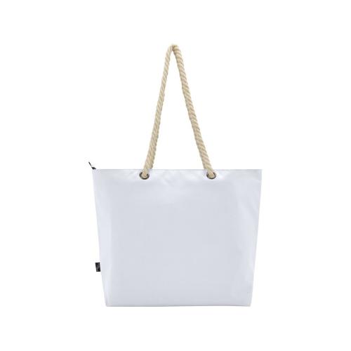 Panama пляжная эко-сумка-холодильник из переработанного материала, с ручками-шнурками 23L; - купить необычные сувениры в Воронеже