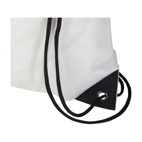 Рюкзак-мешок  на шнурке Evergreen из переработанного нетканого материала; - купить именные сувениры в Воронеже