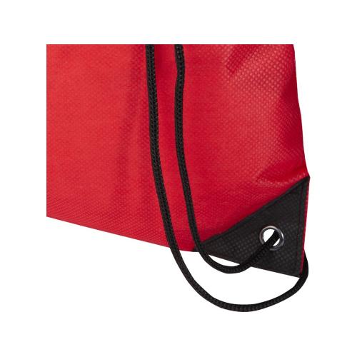 Рюкзак-мешок  на шнурке Evergreen из переработанного нетканого материала; - купить именные сувениры в Воронеже