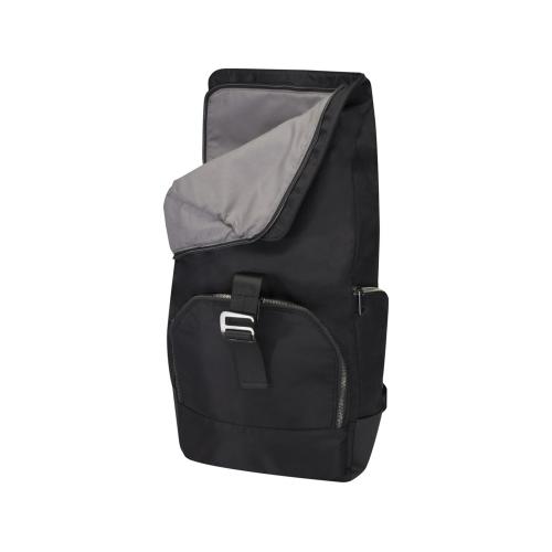 Рюкзак Rhine 15 GRS со сворачивающимся верхом на 18 л из материала, переработанного по стандарту GRS; - купить именные сувениры в Воронеже