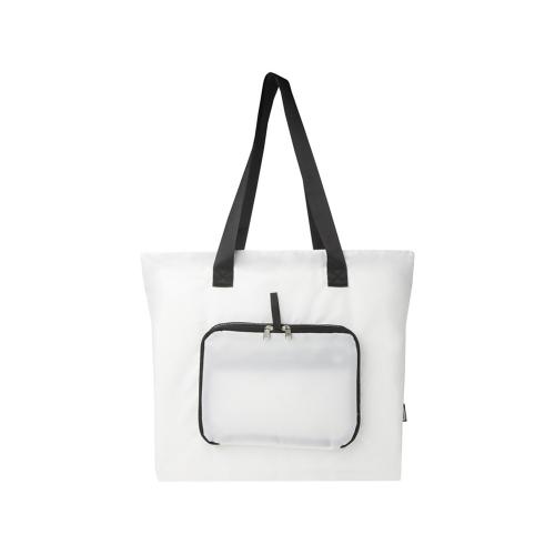 EcoFold Складная эко-сумка из RPET 16 л - Белый; - купить необычные подарки в Воронеже