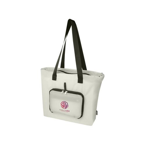 EcoFold Складная эко-сумка из RPET 16 л - Sandstone; - купить именные сувениры в Воронеже