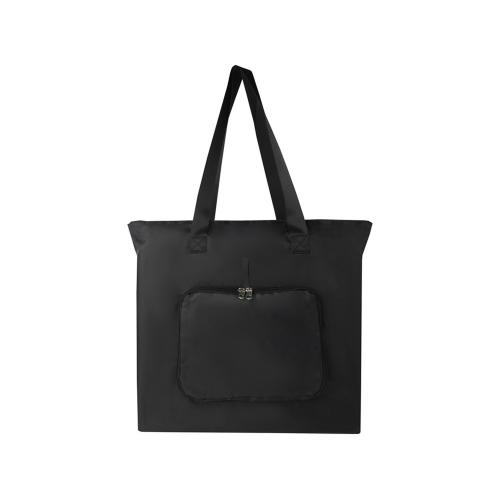 EcoFold Складная эко-сумка из RPET 16 л - сплошной черный; - купить необычные подарки в Воронеже