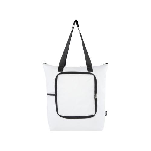 EcoFold Складная сумка-холодильник из RPET 15 л - Белый; - купить необычные подарки в Воронеже