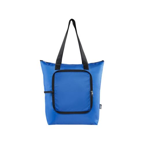 EcoFold Складная сумка-холодильник из RPET 15 л - Ярко-синий; - купить необычные подарки в Воронеже