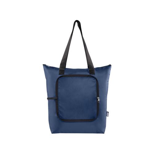 EcoFold Складная сумка-холодильник из RPET 15 л - Темно - синий; - купить необычные подарки в Воронеже