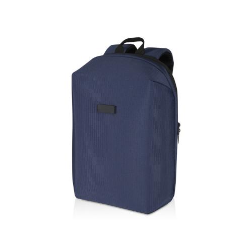 Рюкзак Luma для ноутбука с диагональю экрана 15 дюймов с защитой от кражи объемом 10 л из материала, переработанного по стандарту GRS - Синий Navy