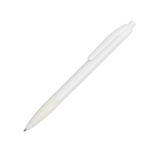 Ручка пластиковая шариковая Diamond, белый