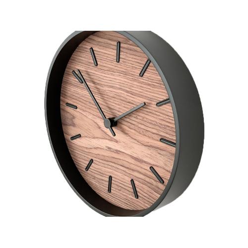 Часы настенные Tiger S, черный; - купить подарки с логотипом в Воронеже