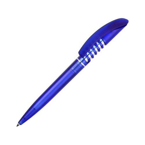 Ручка шариковая Серпантин синяя; - купить бизнесс-сувениры в Воронеже