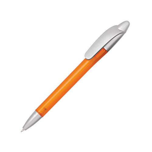 Ручка шариковая Celebrity Кейдж, оранжевый/серебристый