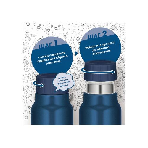 Термос из нерж. стали тм THERMOS FJK-1000 NVY 1; - купить подарки с логотипом в Воронеже