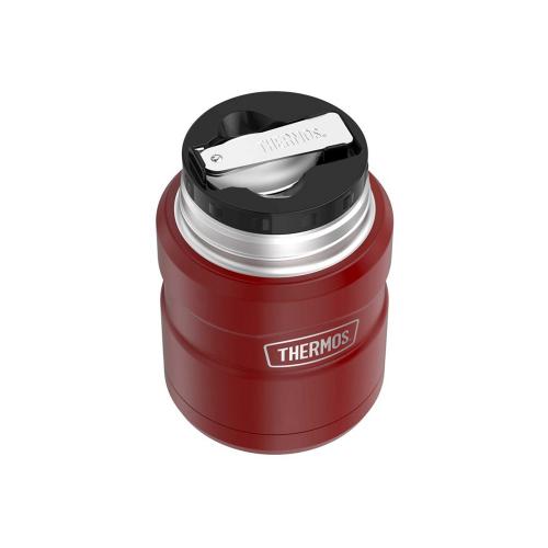 Термос из нерж. стали с ложкой тм THERMOS SK3000 MRR 0; - купить подарки с логотипом в Воронеже