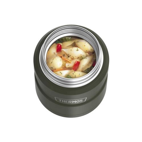 Термос из нерж. стали с ложкой тм THERMOS SK3000 MAG 0; - купить подарки с логотипом в Воронеже