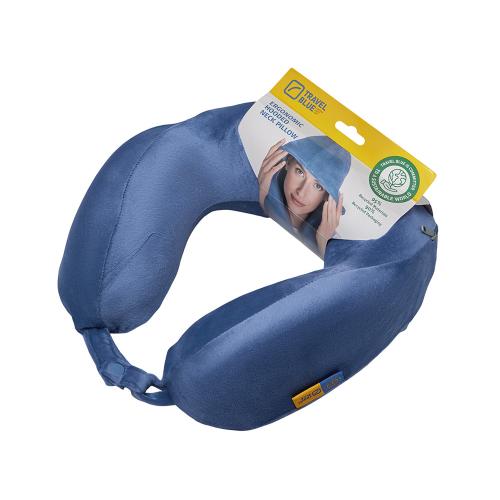 Подушка для путешествий с капюшоном Travel Blue Hooded Tranquility Pillow ; - купить именные сувениры в Воронеже
