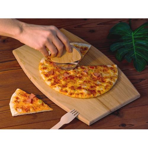 Нож для пиццы Bamboo collection; - купить подарки с логотипом в Воронеже