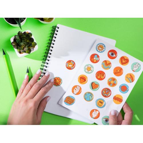 Сет объемных стикеров из эпоксидной смолы; - купить необычные сувениры в Воронеже