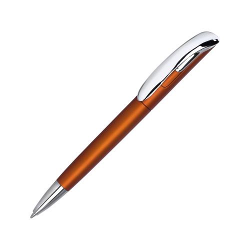 Ручка шариковая Нормандия оранжевый металлик