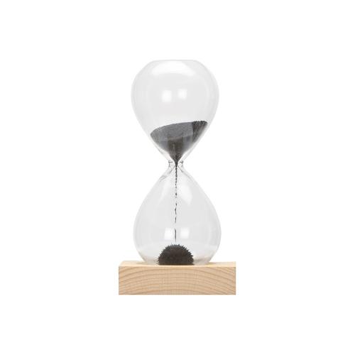 Песочные магнитные часы на деревянной подставке Infinity; - купить необычные подарки в Воронеже