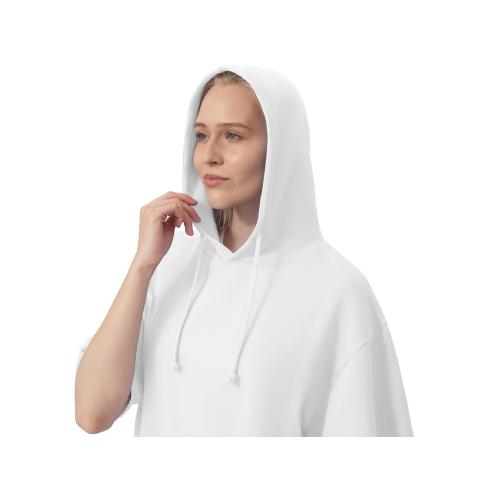 Худи оверсайз с коротким рукавом Warsaw унисекс; - купить подарки с логотипом в Воронеже