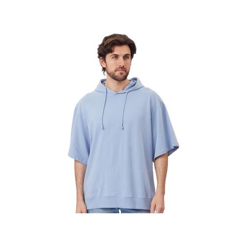 Худи оверсайз с коротким рукавом Warsaw унисекс; - купить подарки с логотипом в Воронеже