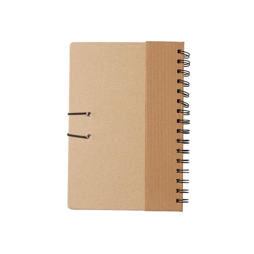 Крафтовый блокнот А5 в твердой обложке Saharan Cypress, 80 листов 70 гр/м2 бумаги; - купить необычные сувениры в Воронеже