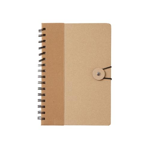 Крафтовый блокнот А5 в твердой обложке Saharan Cypress, 80 листов 70 гр/м2 бумаги; - купить необычные подарки в Воронеже