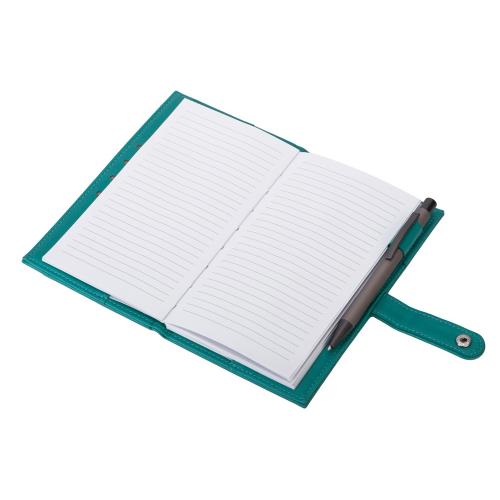 Блокнот-кошелек с сменным блоком А6 Wall Street, 64 листа; - купить подарки с логотипом в Воронеже