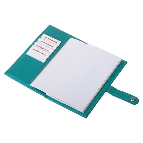 Блокнот-кошелек с сменным блоком А6 Wall Street, 64 листа; - купить именные сувениры в Воронеже