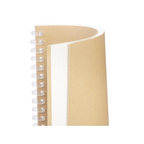 Блокнот на мягкой спирали А5 Sahara, 60 листов 70 гр/м2; - купить именные сувениры в Воронеже