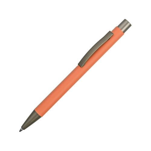 Ручка металлическая soft touch шариковая Tender, коралловый